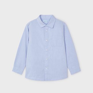 CAMISA BASICA 049 CELESTE