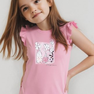 CAMISETA APLICACIONES 092 ROSADO