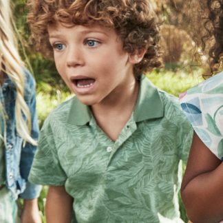 POLO ESTAMPADO VERANO 016 LAUREL