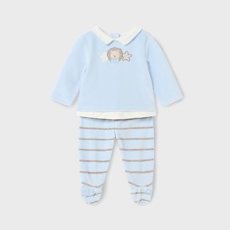 CONJ. POLAINA TUNDOSADO 038 CIELO