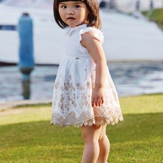 VESTIDO BORDADO 077 BLANCO