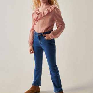 PANTALON LARGO TEJANO FLARED 024 MEDIO