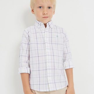 CAMISA M/L CUADROS 055 CROMA