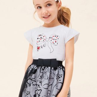 CONJ. FALDA ESTAMPADO 033 BLANCO