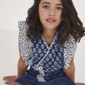 BLUSON ESTAMPADO 025 BLUE