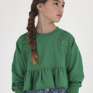 PULLOVER VOLANTE 041 ESMERALDA