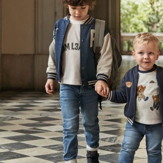 PANTALON VAQUERO ENTALLADO BASICO 089 TEJANO-MEDIO