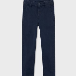 PANTALON CHINO BASICO 075 MARINO