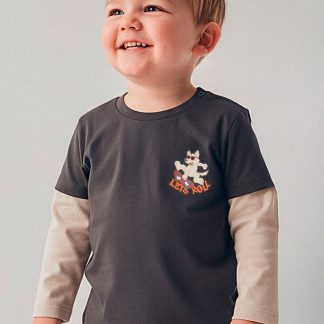 CAMISETA DOBLE MANGA 094 SOMBRA