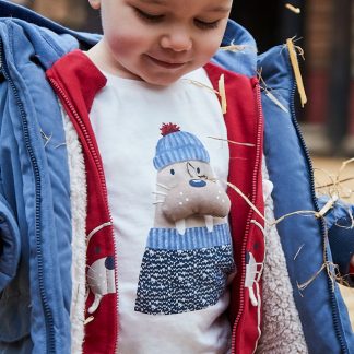 CAMISETA ANIMALES 065 NATA-MORSA