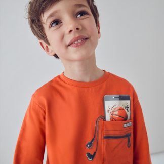 CAMISETA SERIGRAFIA 088 NARANJA