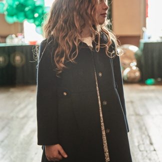 ABRIGO PAÑO 041 MARINO