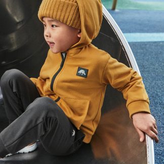 CHANDAL C/CAMISETA 058 MOSTAZA