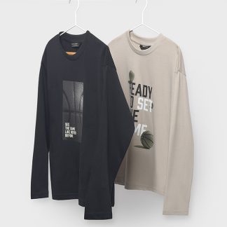 SET 2 CAMISETAS 089 CHAI-NEGRO