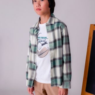 CAMISA CUADROS 050 PINO