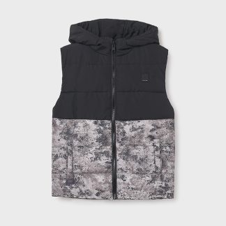 CHALECO REVERSIBLE 068 NEGRO