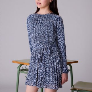 VESTIDO ESTAMPADO 040 PETROLEO